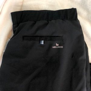 BLACK SCRUBS XL